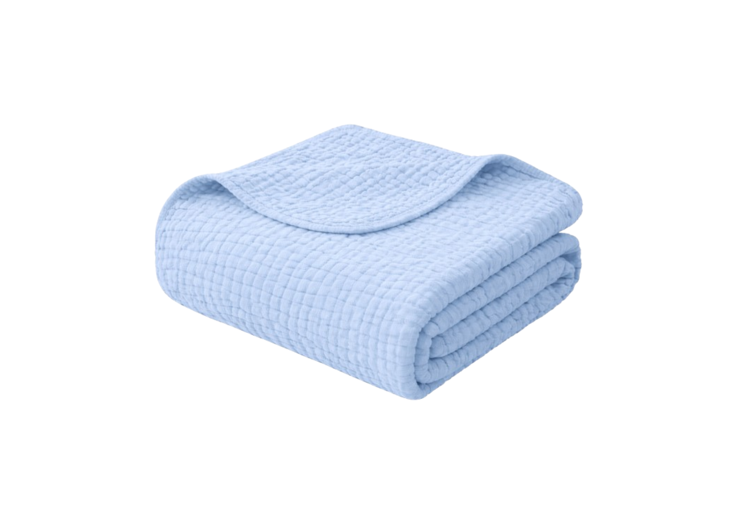 Couverture d’hiver en mousseline 100% coton