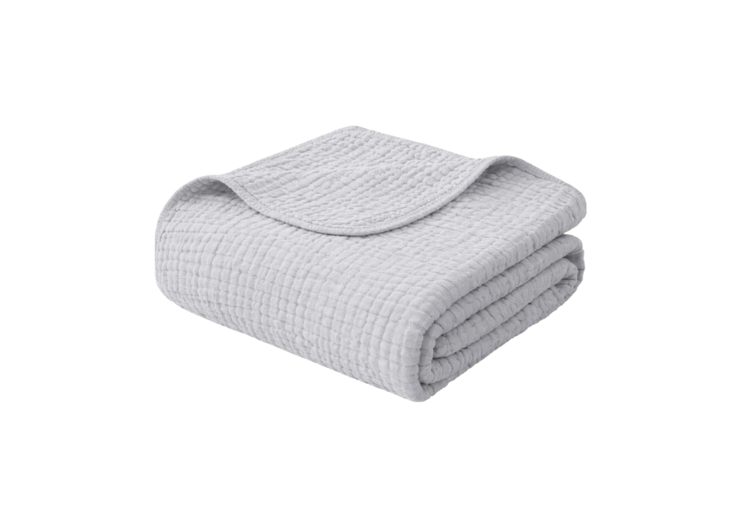 Couverture d’hiver en mousseline 100% coton