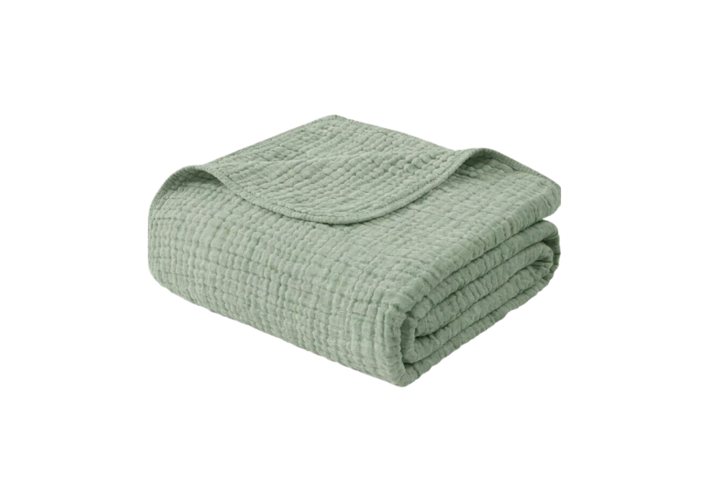 Couverture d’hiver en mousseline 100% coton