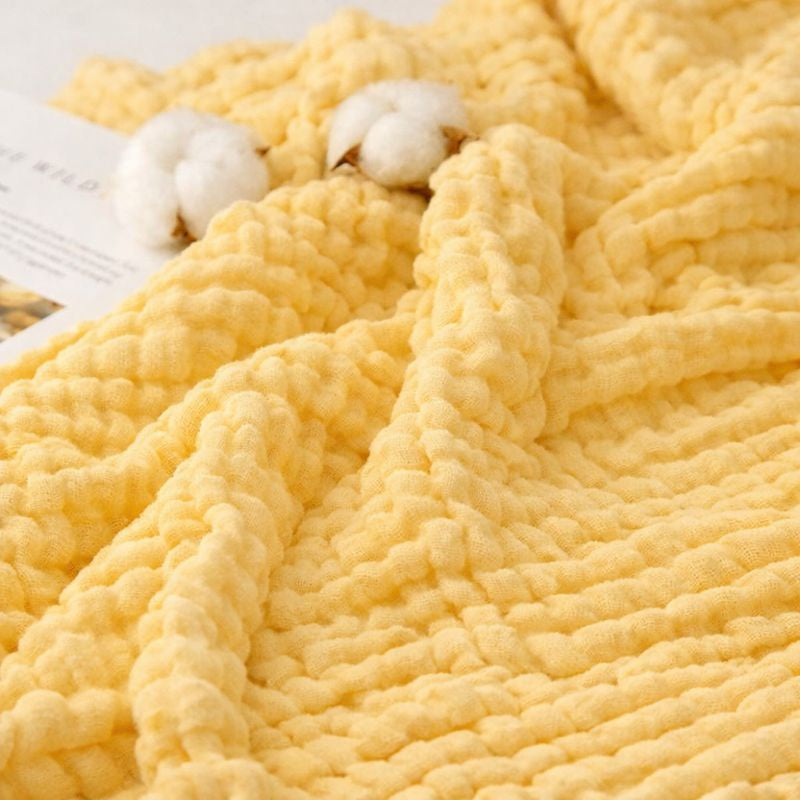 Couverture d’hiver en mousseline 100% coton